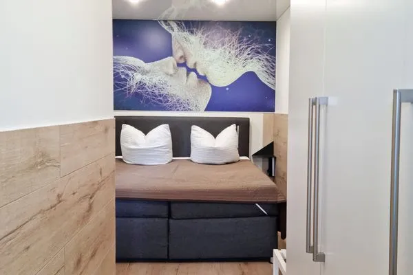 Schlafzimmer  Ferienwohnung "Strandleben" Stilvoller Urlaub an der Ostsee