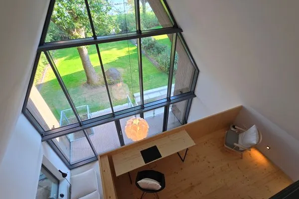 Wohnzimmer  Ferienhaus "Sturmvogel" direkte Strandlage in Kiel