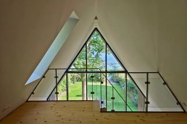 Schlafzimmer  Ferienhaus "Sturmvogel" direkte Strandlage in Kiel