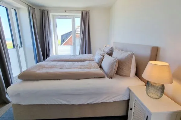 Schlafzimmer  Ferienwohnung "Surfside" in Schönberg-Kalifornien