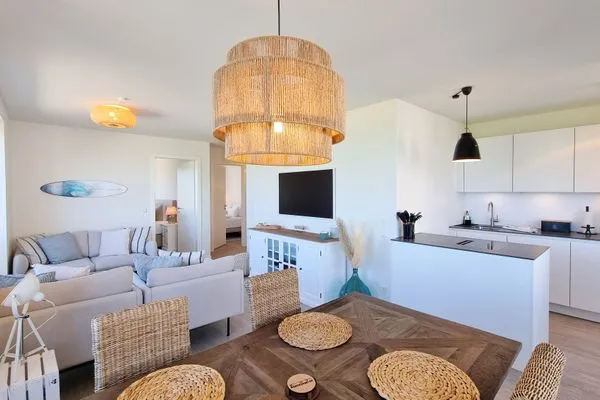Wohnzimmer  Ferienwohnung "Surfside" in Schönberg-Kalifornien