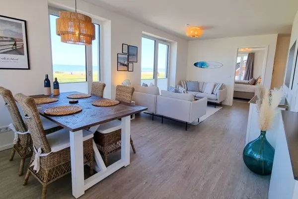 Wohnzimmer  Ferienwohnung "Surfside" in Schönberg-Kalifornien