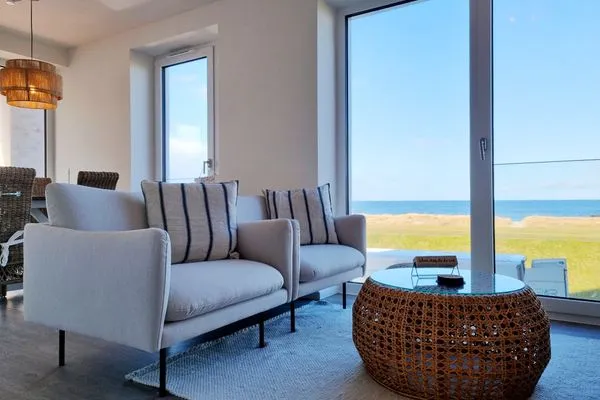 Wohnzimmer  Ferienwohnung "Surfside" in Schönberg-Kalifornien