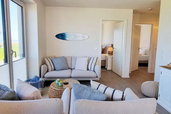 Wohnzimmer  Ferienwohnung "Surfside" in Schönberg-Kalifornien