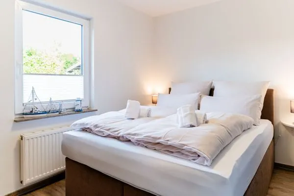 Schlafzimmer  Mövennest Ferienwohnung