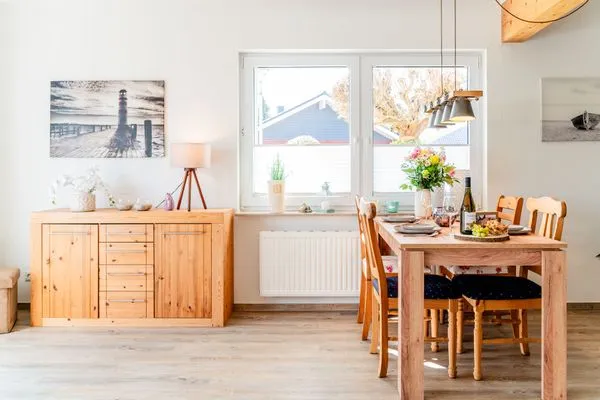 Wohnzimmer  Mövennest Ferienwohnung