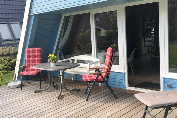 Terrasse  Ferienhaus Ostseetraum