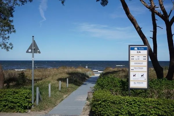 Strandzugang  Strandoase, Whg. 21