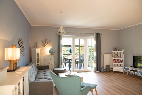  Neue Reihe 17 Wohnung Auszeit Zingst - Wohnzimmer