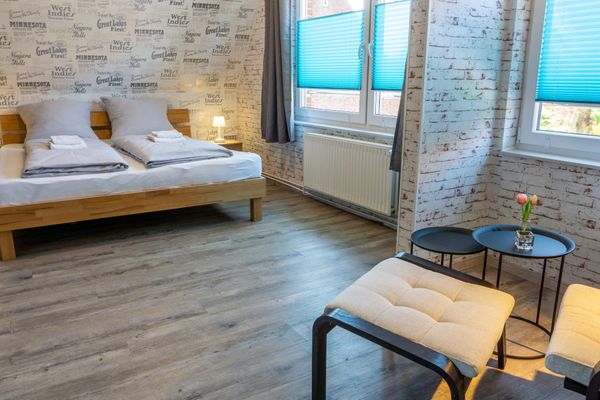  Ferienhaus Westerstraße Tönning - Sitzecke