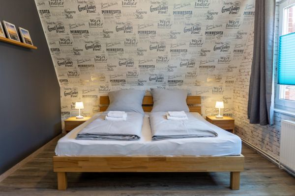  Ferienhaus Westerstraße Tönning - Doppelbett