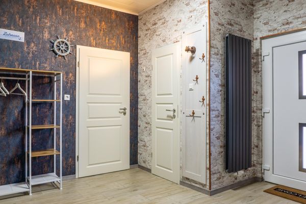  Ferienhaus Westerstraße Tönning - Garderobe Flur