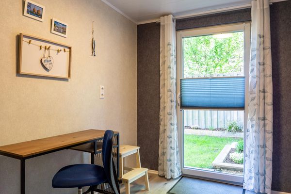  Ferienhaus Westerstraße Tönning - Gartenblick