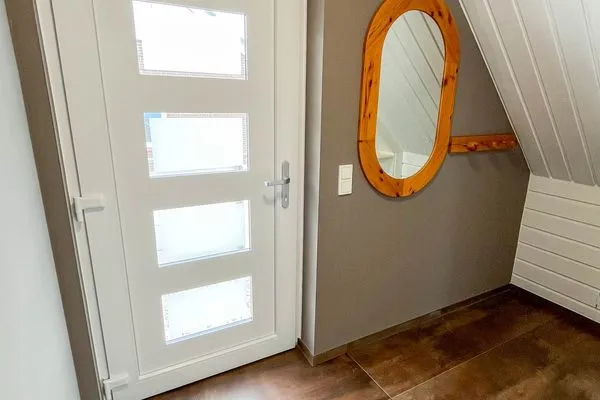 Fassade / Eingang Haus Seemöwe Ferienwohnung Möwennest