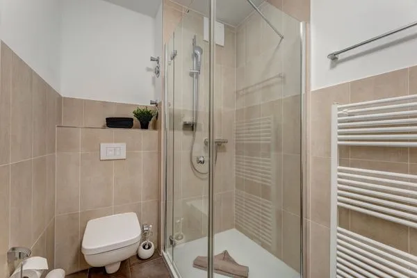 Badezimmer  Residenz am Balmer See, Whg. 55