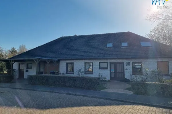 Hauptansicht Haus Bachstelze Ferienwohnung Lütje Herta