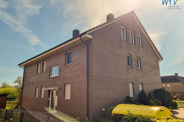 Hauptansicht Ferienhaus Kiebitzdelle-Leegde 10 Ferienwohnung Backhaus