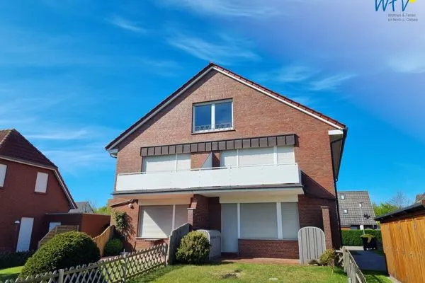 Hauptansicht Ferienhaus Kiebitzdelle-Leegde 10 Ferienwohnung Backhaus