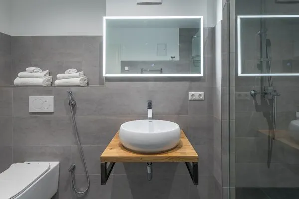 Ferienwohnung Wellenzauber Klink - Badezimmer  Wellenzauber