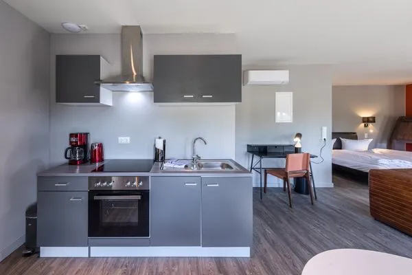 Ferienwohnung Wellenzauber Klink - Küchenzeile  Wellenzauber