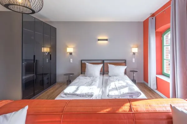 Ferienwohnung Müritznest Klink - Doppelbett  Müritznest