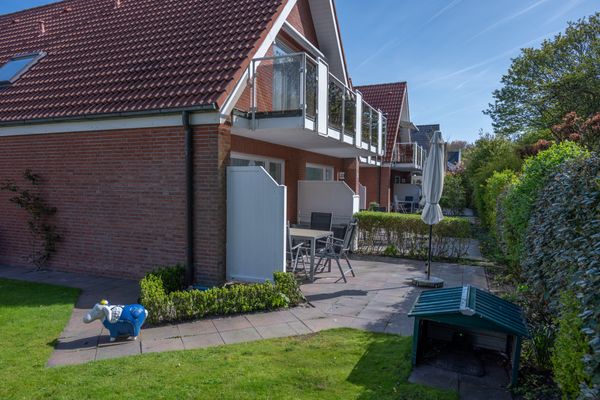  Haus Roseneck Wohnung 1 Norderney - Terrasse