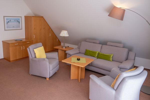  Haus Roseneck Wohnung 8 Norderney - Wohnzimmer