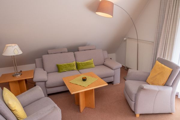  Haus Roseneck Wohnung 8 Norderney - Wohnzimmer