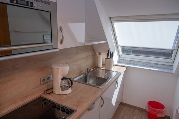  Haus Roseneck Wohnung 8 Norderney - Küche / Küchenzeile