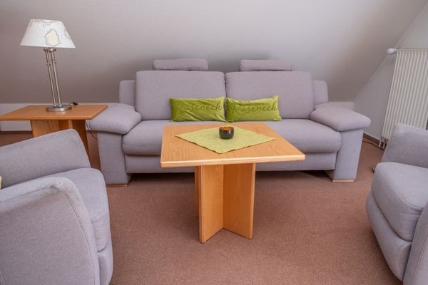 Haus Roseneck Wohnung 8 Norderney - Wohnzimmer
