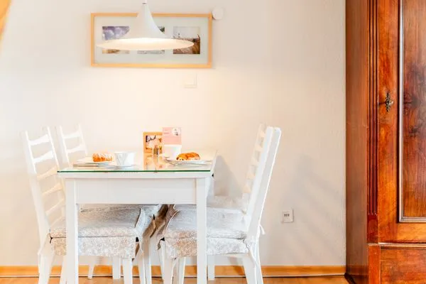 Küche / Küchenzeile  Ferienwohnung Hafenblick