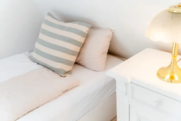 Schlafzimmer  Ferienwohnung Hafenblick