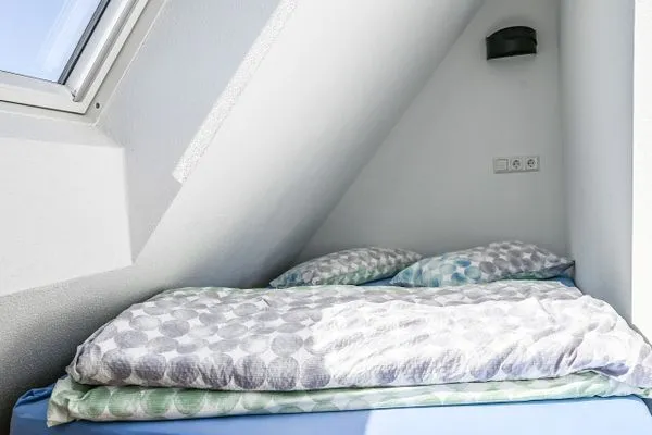 Schlafzimmer  Apartment 7b - überdachter Balkon