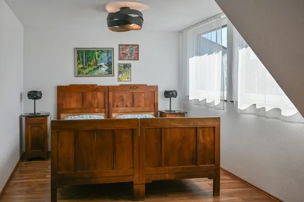 Schlafzimmer  Apartment 7b - überdachter Balkon