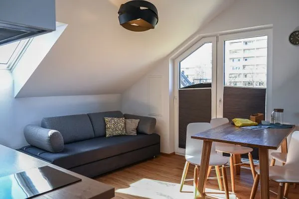 Küche / Küchenzeile  EntdeckerFERIEN Apartment 7/7 DG Bergblick mit großem Balkon