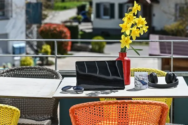 Balkon  Apartment 7/7 OG - überdachter Balkon