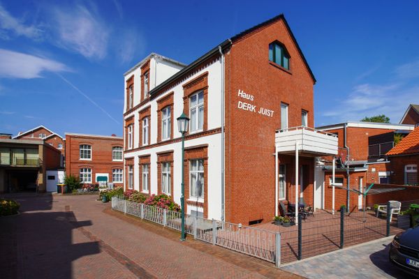  Haus Derk Juist - Wohnung 12 Borkum - Fassade / Eingang