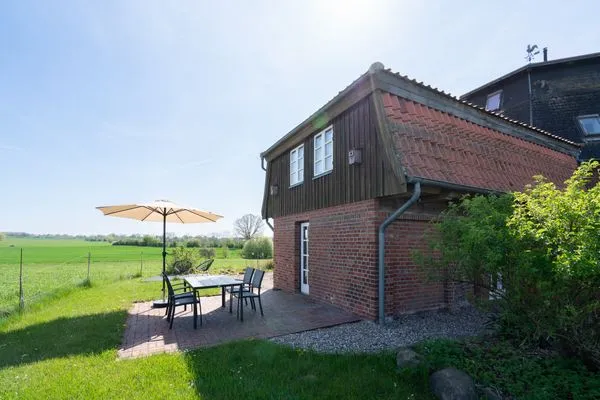 Gartenblick  Lübsche Mühle