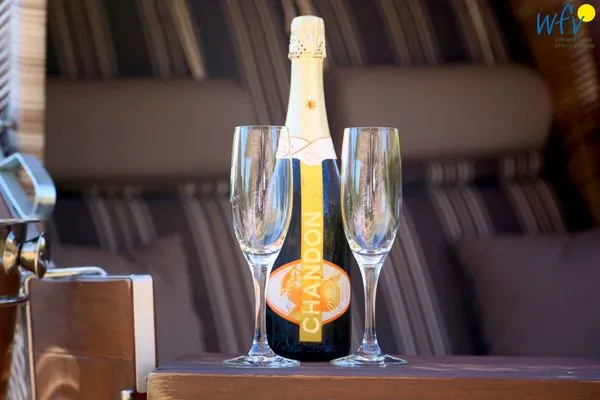 Terrasse Speicherhaus Ferienwohnung Deichnest