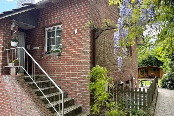 Haus Kirsten Duhnen FeWo 6 Duhnen - Fassade / Eingang