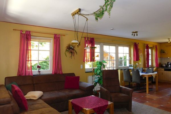  Haus Tina Ostseebad Ahrenshoop - Wohnzimmer