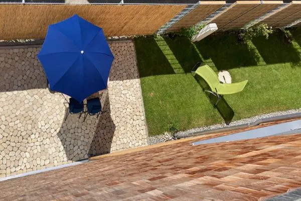  Ferienwohnung Halbinsel52 Wasserburg - Garten