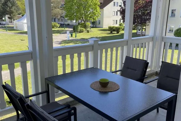Balkon Dünenpark Binz Ferienwohnung 215