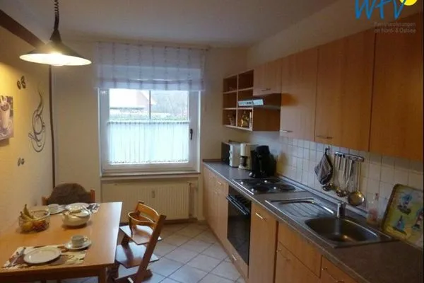 Küche / Küchenzeile Haus Dünenrose Ferienwohnung Seestern