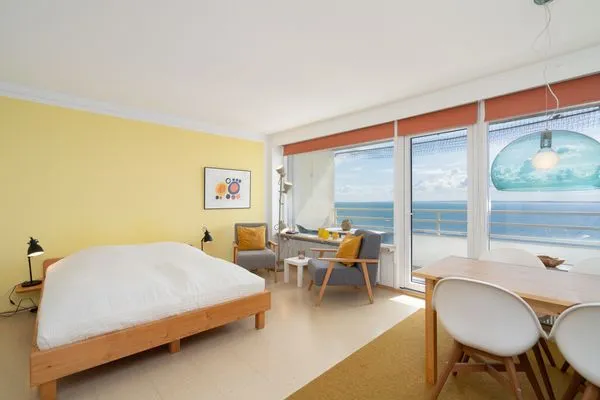 Wohnzimmer Ferienpark Sierksdorf App.323 - Strandlage