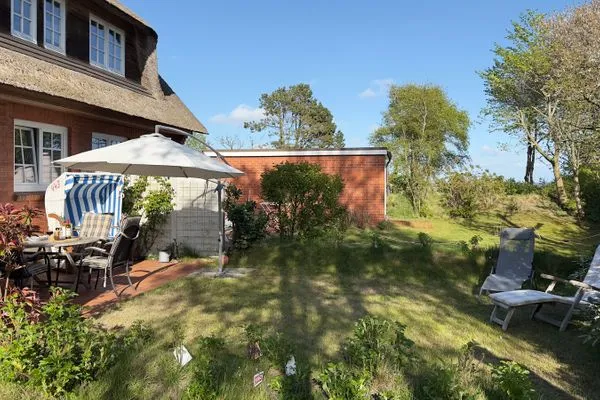 Gartenblick Haus Pesel Ferienwohnung *Reetblick*