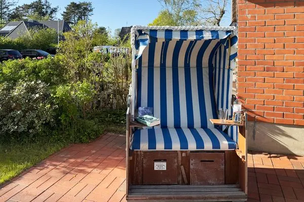 Terrasse Haus Pesel Ferienwohnung *Reethuk*