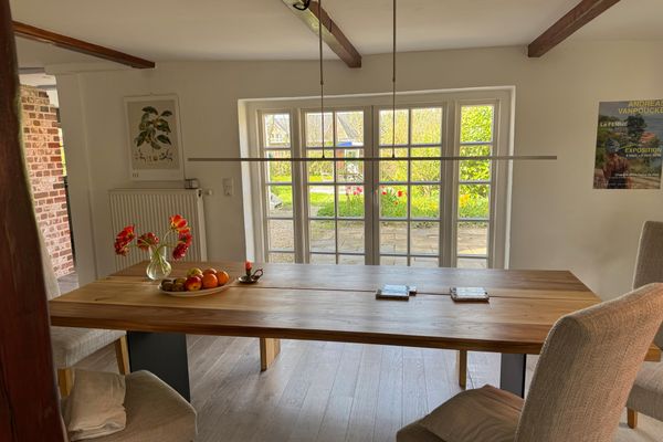  Marthas Garten Halbinsel Eiderstedter - Blick auf Terrasse