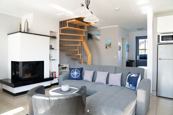  Wiesenstraße 23 Haus Hansi Zingst - Wohnzimmer