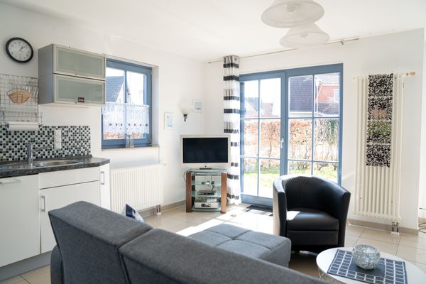  Wiesenstraße 23 Haus Hansi Zingst - Wohnzimmer